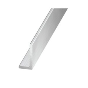 Image of Aluminium L-shaped Unequal angle (H)10mm (W)15mm (L)2.5m