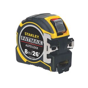 Image of STANLEY® Stanley Tools FatMaxï¿½ Autolock Pocket Tape 8m/26ft (Width 32mm)