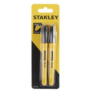 Image of Stanley Black Permanent Marker pen Pack of 1