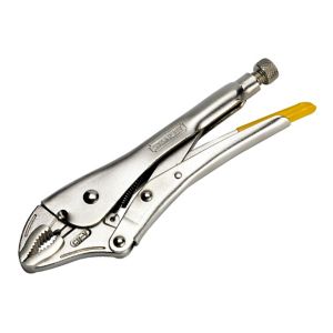 Image of Stanley 9" Curved jaw locking pliers