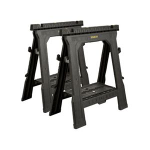 Image of Stanley 450kg Foldable Saw horse Pack of 2