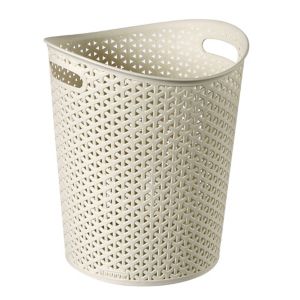 Image of Curver My style White Basket (H)32.5cm (W)28cm