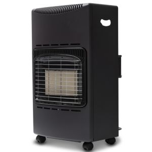 Image of Greengear Black & grey 4.2kW Mobile gas heater
