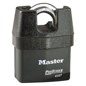 Image of Master Lock Proseries Laminated Steel Cylinder Closed shackle Padlock (W)67mm