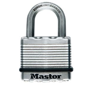 Image of Master Lock Excell Steel Cylinder Open shackle Padlock (W)64mm