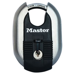 Image of Master Lock Excell Steel Cylinder Closed shackle Padlock (W)59mm