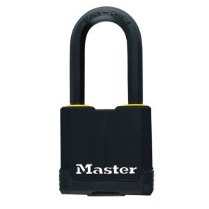 Image of Master Lock Excell Steel Cylinder Open shackle Padlock (W)54mm