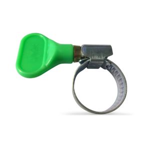 Image of Fitt Plastic & steel Pull fit Hose clip (Dia)10mm-16mm