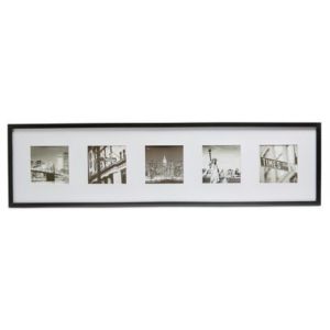 New York Black & White Framed Print (H)320mm (W)1220mm