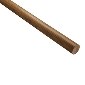 Cheshire Mouldings Axxys® Contemporary Pre-Finished Oak Rounded Handrail, (L)2.4M (W)54mm
