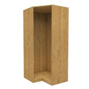Image of Form Darwin Oak effect Corner cabinet (H)2004mm (W)998mm (D)854mm