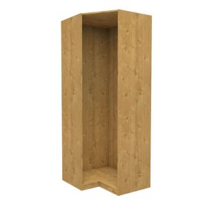Image of Form Darwin Oak effect Corner cabinet (H)2356mm (W)998mm (D)854mm