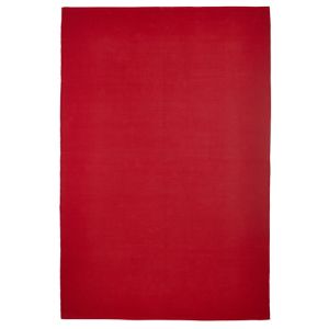 Image of Colours Madisen Plain Red Rug (L)1.7m (W)1.2m