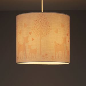 Image of Baby Colours Little deer Pink Light shade (D)250mm