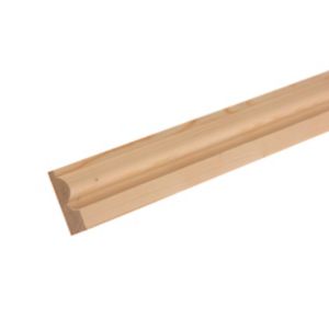 Image of Smooth Natural Pine Torus Architrave (L)2.1m (W)58mm (T)15mm