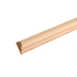 Image of Smooth Pine Picture rail (L)2.4m (W)44mm (T)20mm