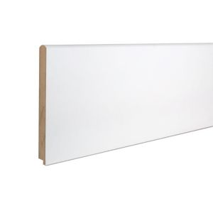 Image of Primed White MDF Rolled edge Window board (L)2.1m (W)244mm (T)25mm