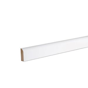 Image of Primed White MDF Rounded Architrave (L)2.1m (W)44mm (T)14.5mm