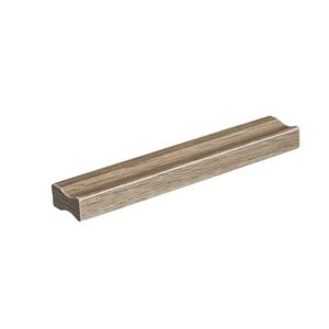 Image of Form Darwin Grey Oak effect Chipboard Bar Cabinet Pull handle