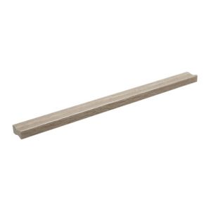 Image of Form Darwin Grey Oak effect Chipboard Bar Pull handle