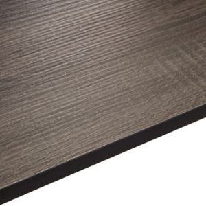Image of 12.5mm Exilis Topia Wood effect Square edge Laminate Worktop (L)2.4m (D)425mm