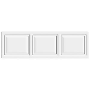 Image of Cooke & Lewis Pienza Deco Gloss White Straight Front Bath panel (W)1700mm