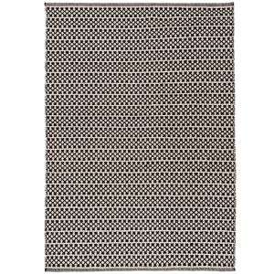 Image of Colours Astrid Geometric Black & white Rug (L)1.7m (W)1.2m