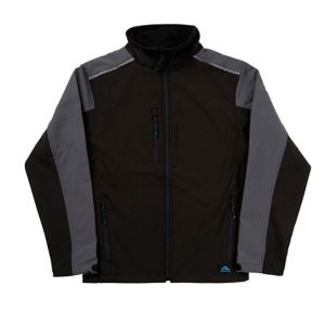 Image of Rigour Black Waterproof jacket X Small