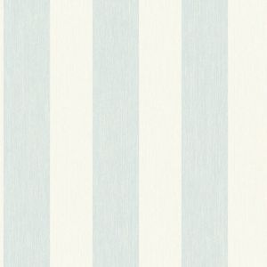 Image of Colours Boutique Duck egg Striped Mica effect Embossed Wallpaper