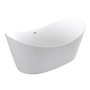 Image of Cooke & Lewis Modern Acrylic Freestanding Bath (L)1700mm (W)800mm
