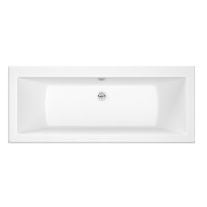 Image of Cooke & Lewis Arezzo Reversible Acrylic Straight Bath & wellness system (L)1700mm (W)750mm