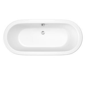 Image of Cooke & Lewis Savoy Acrylic Oval Freestanding Bath (L)1700mm (W)755mm