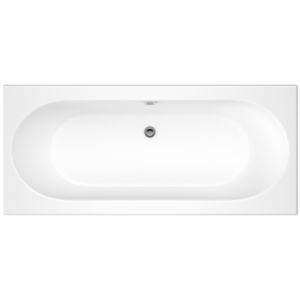 Image of Cooke & Lewis Sovana Supercast acrylic Rectangular Straight Bath (L)1700mm (W)750mm