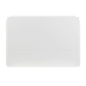 Image of Cooke & Lewis White Straight Front Bath panel (W)800mm