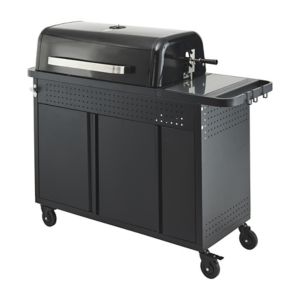Image of GoodHome Rockwell C410 Black Charcoal Barbecue