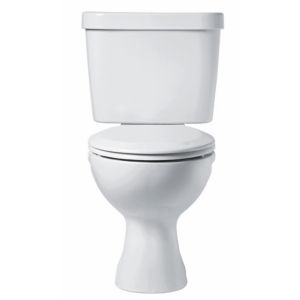 Armitage Shanks Sandringham 21 Smooth Contemporary Close-Coupled Boxed Rim Toilet Set With Soft Close Seat White