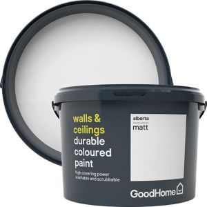 Image of GoodHome Durable Alberta Matt Emulsion paint 2.5L