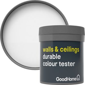 Image of GoodHome Durable Alberta Matt Emulsion paint 0.05L Tester pot