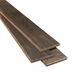 Image of Orford Grey Oak effect Laminate Flooring Sample