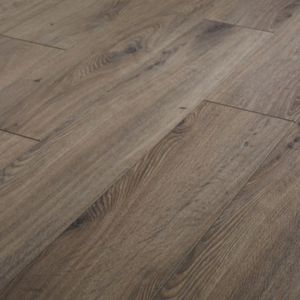 Image of Strood Grey Oak effect Laminate Flooring Sample