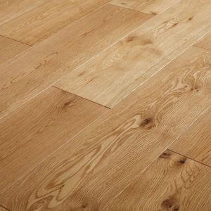 Image of Ystad Natural Oak Solid wood Flooring Sample