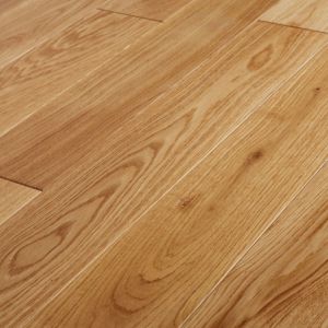 Image of Lysekil Natural Satin Oak Solid wood Flooring Sample