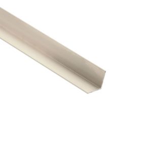 Image of Aluminium alloy Angled edge Moulding (L)2.4m (W)18mm (T)18mm