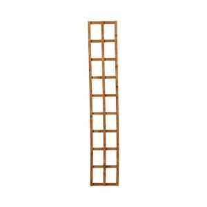 Image of Traditional Wooden Square Trellis panel (H)1.83m(W)0.32m