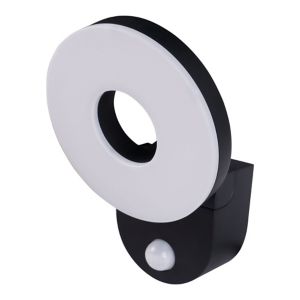 Image of Blooma Ferfield Adjustable Black Mains-powered LED Outdoor Wall light 800lm Pack of 1