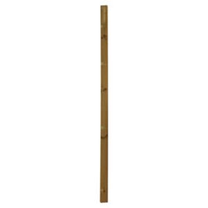 Image of GoodHome Neva Pine U-shaped Fence post (H)2.4m (W)90mm