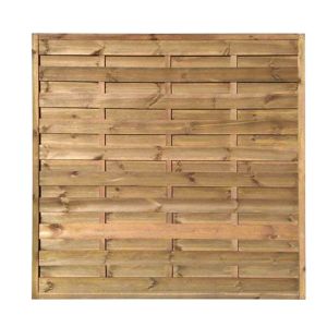 Image of Blooma Arve Fence panel (W)1.8m (H)1.8m