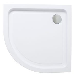 Image of Cooke & Lewis Lagan Quadrant Shower tray (L)900mm (W)900mm (D)45mm