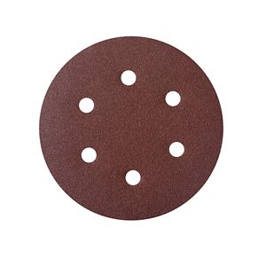 Image of Universal Fit 120 grit Sanding sheet (L)150mm (W)150mm Pack of 5