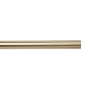 Image of GoodHome Antiki Antique brass effect Fixed Curtain pole (L)2500mm-2500mm (L)2.5m